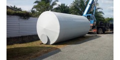 Food Grade Water Storage Tank  DIA 1600 MM X H 3090 MM Flat Bottom With Consealed / Open Top Cover (6.2Ton) = RM 3,700 / Set ( USD 960 / Set)