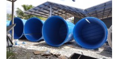 Food Grade Water Storage Tank  DIA 1905 MM X H 2110 MM Flat Bottom With Consealed / Open Top Cover (6.6 Ton) = RM 3,700 / Set ( USD 950 / Set)