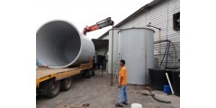 Food Grade Water Storage Tank  DIA 2800 MM X H 4000 MM Flat Bottom With Consealed / Open Top Cover (5430 G / 24,600 L) = RM 16,000 / Set ( USD 4,100 / Set)