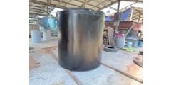 Food Grade Water Storage Tank DIA 2440 MM X H 1650 MM Flat Bottom With Open Top Cover ( 1500 G / 6800 L ) = RM  3,800 / Set (USD 980 / Set)